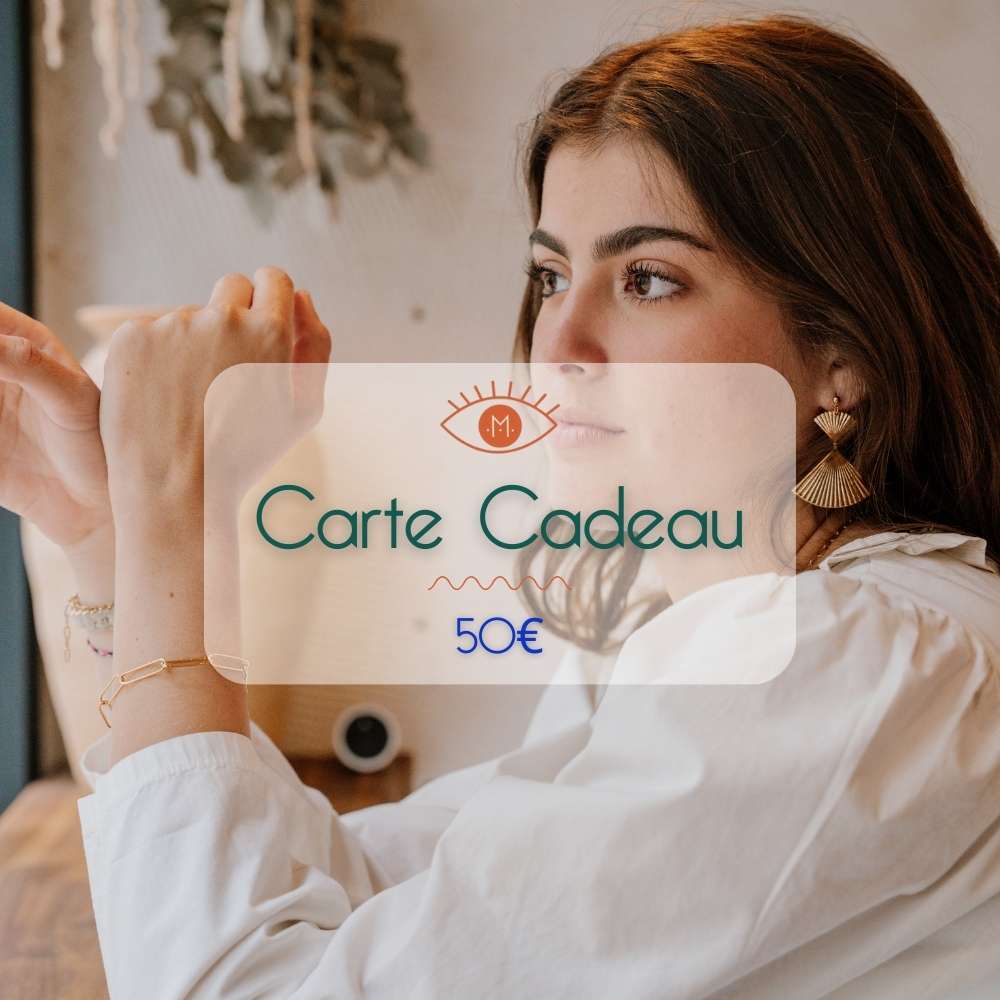 
                      
                        Carte cadeau M'as-tu-vu Bijoux
                      
                    
